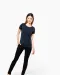 K3001 - Dames-t-shirt Supima® ronde hals korte mouwen Black