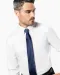 K522 - Getailleerd heren non-iron overhemd lange mouwen White
