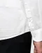 K522 - Getailleerd heren non-iron overhemd lange mouwen White