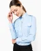 K506 - Damespilootoverhemd lange mouwen White