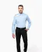 K505 - Herenpilootoverhemd lange mouwen White
