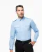 K505 - Herenpilootoverhemd lange mouwen White