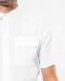 K503 - Herenpilootoverhemd korte mouwen White