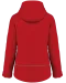 K651 - Gewatteerde softshell damesparka met capuchon Red