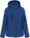K651 - Gewatteerde softshell damesparka met capuchon Dark Royal Blue