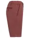K753 - Damesbermuda met verwassen look Washed Marsala