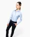 K538 - Dames non-iron blouse lange mouwen White