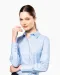 K538 - Dames non-iron blouse lange mouwen White