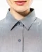 K536 - Dames Oxford blouse korte mouwen White