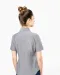 K536 - Dames Oxford blouse korte mouwen White