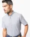 K535 - Heren Oxford overhemd korte mouwen White