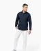 K513 - Herenoverhemd in popeline met lange mouwen White