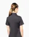 K544 - Dames Poplin Blouse Korte Mouwen White
