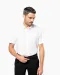K543 - Heren poplin overhemd korte mouwen White