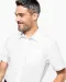 K543 - Heren poplin overhemd korte mouwen White