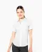 K540 - Dames non-iron blouse korte mouwen White