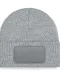 B445 - Original Patch Beanie Heather Grey