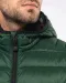 K6110 - Men's lightweight hooded padded jacket Black