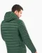 K6110 - Men's lightweight hooded padded jacket Black