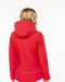K651 - Gewatteerde softshell damesparka met capuchon Black