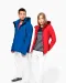 K651 - Gewatteerde softshell damesparka met capuchon Black