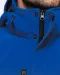 K650 - Gewatteerde softshell herenparka met capuchon Black