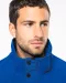 K650 - Gewatteerde softshell herenparka met capuchon Black