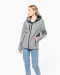 K422 - 3-laagse uniseks softshelljas met afneembare capuchon en mouwen Black