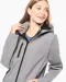 K422 - 3-laagse uniseks softshelljas met afneembare capuchon en mouwen Black