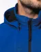 K422 - 3-laagse uniseks softshelljas met afneembare capuchon en mouwen Black