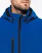 K422 - 3-laagse uniseks softshelljas met afneembare capuchon en mouwen Black