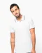 K250 - Polo korte mouwen Navy / Red / White