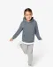 NS404 - Ecologische kindersweater met capuchon Aquamarine