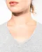 K3015 - Dames-t-shirt V-hals korte mouwen White
