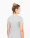K3015 - Dames-t-shirt V-hals korte mouwen White
