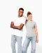 K3015 - Dames-t-shirt V-hals korte mouwen White