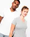 K3015 - Dames-t-shirt V-hals korte mouwen White