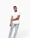 K3014 - T-shirt korte mouwen V-hals White