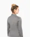 K265 - Damespolo lange mouwen van jersey Black