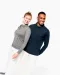 K265 - Damespolo lange mouwen van jersey Black
