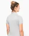 K263 - Damespolo korte mouwen van jersey White