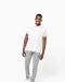K262 - Herenpolo korte mouwen van jersey White