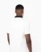 K260 - Tweekleurige herenpolo jersey Black / Dark Grey Heather