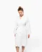 K122 - Kimono Badjas Honinggraatstructuur White