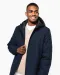 K6152 - Unisex gerecycled parka met capuchon Black