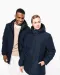 K6152 - Unisex gerecycled parka met capuchon Black