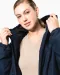 K6152 - Unisex gerecycled parka met capuchon Black