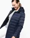 K6129 - Lichte damesparka met capuchon Black