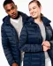 K6129 - Lichte damesparka met capuchon Black