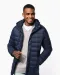 K6128 - Lichte herenparka met capuchon Black
